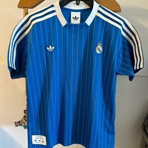 Adidas Blue Real Madrid Men's jersey- NWT